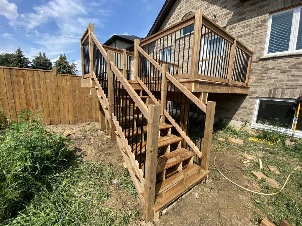 deck in Stanley park